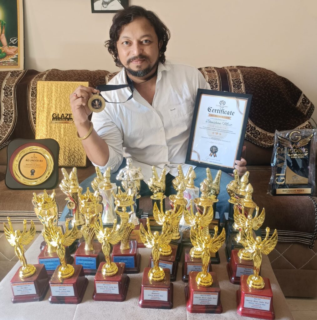 Bhushan Mest is not just a short film director, but a creative force to be reckoned with. His ability to convey complex emotions through visual storytelling is what sets him apart from his peers. With 50 awards under his belt for his three short films, Bhushan is a true master of his craft.