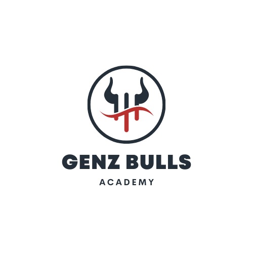 The GenZBulls logo with a bull symbol in the center.
