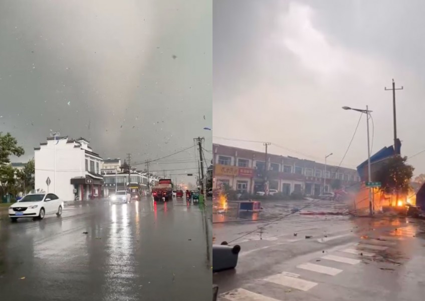 China Issues Weather Warnings Following Brief but Fierce Tornado; One Fatality Reported