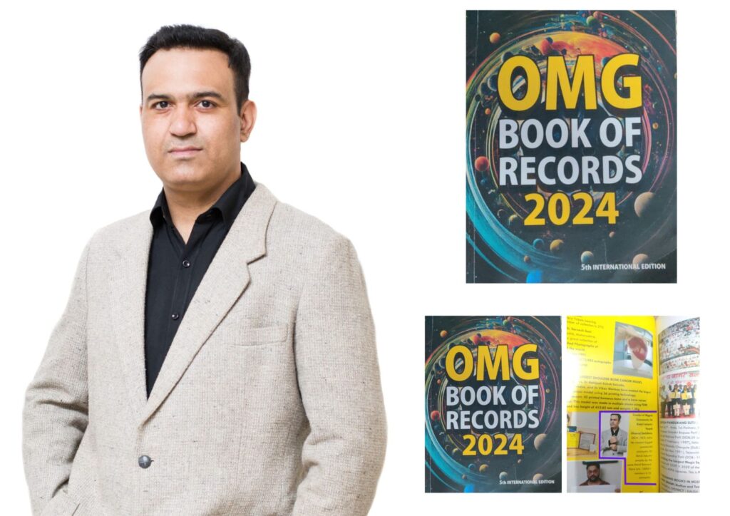 Dheeraj Sachdeva Makes It to the OMG Book of Records for Retail Reinvent