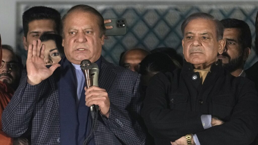 Pakistan's Ex-PM Nawaz Sharif Pledges Economic Focus for New Government