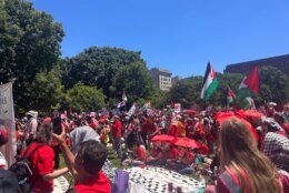 Massive Pro-Palestinian Protesters Gather at White House, Criticizing Biden's Support for Israel