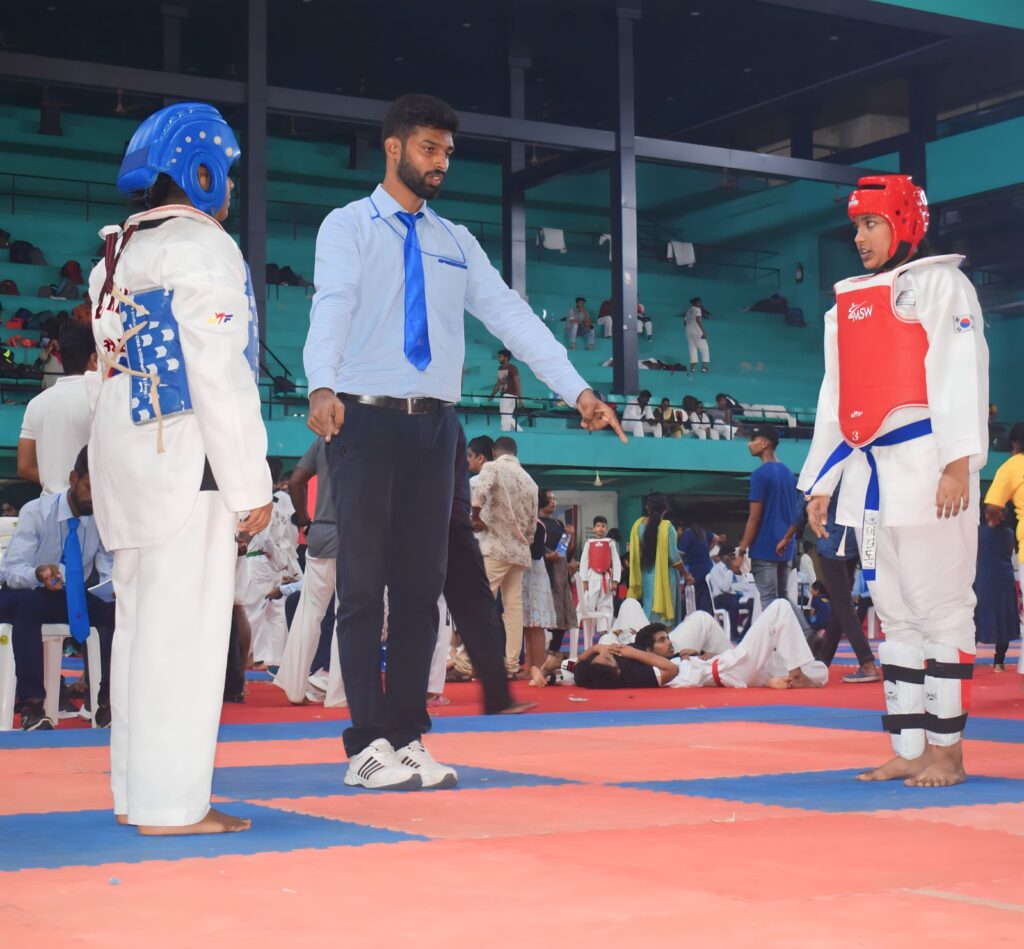 Ameer Vayalar Unveils Major Updates to Electronic Scoring System for Taekwondo Competitions.