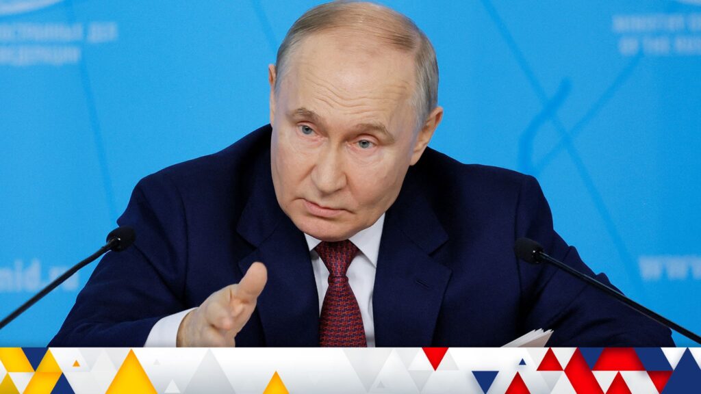 Putin Offers Immediate Ceasefire in Ukraine Contingent on Conditions