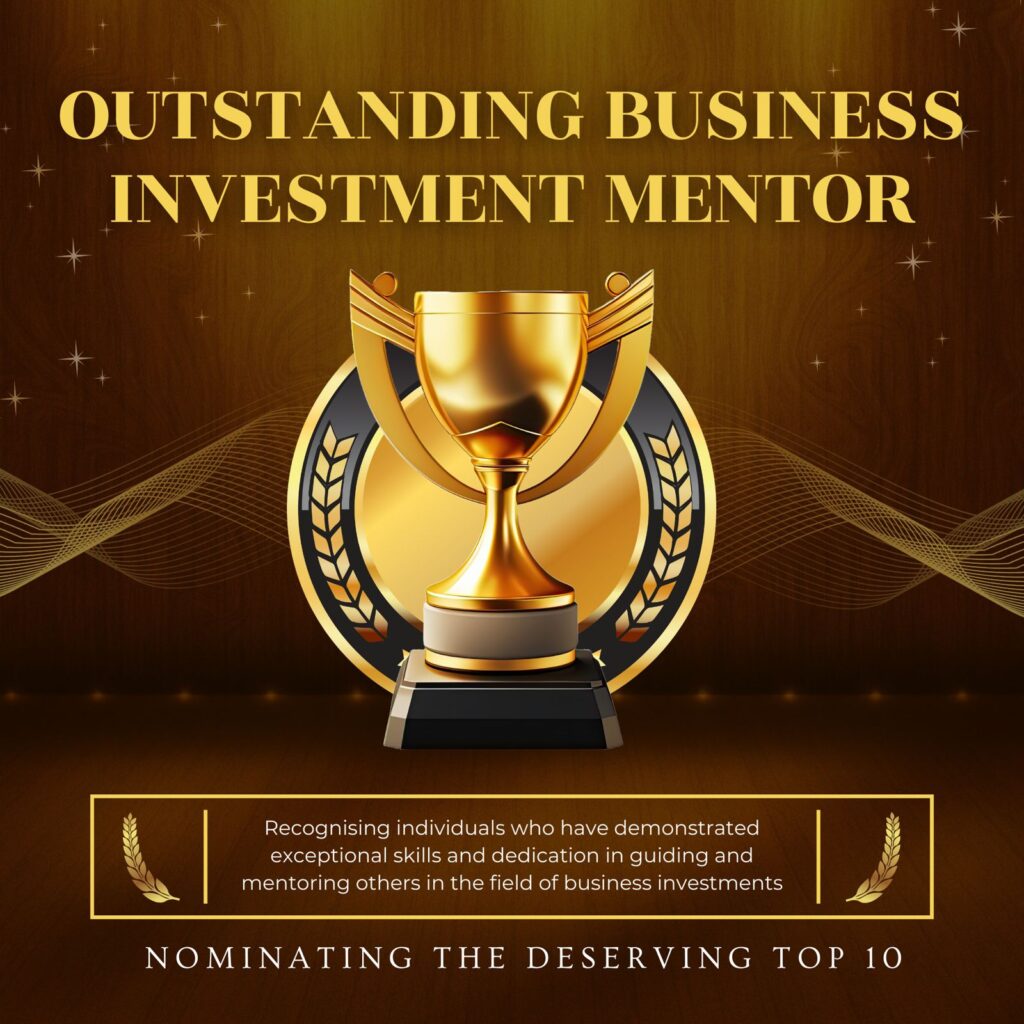 Announcing the Nominees for the "Outstanding Business Investment Mentor" Award