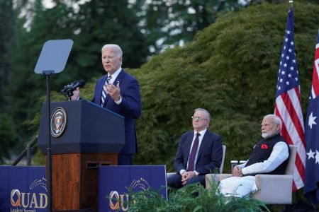 Biden Caught on Mic Discussing China at QUAD Summit