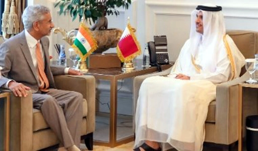 EAM Jaishankar Engages with Saudi and Qatari Counterparts, Discusses Bilateral Relations