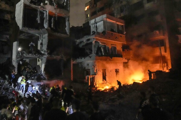 Israeli Airstrikes in Beirut Claim 22 Lives and Injure 117 Amid Escalating Conflict