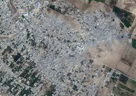 Satellite Images Reveal Gaza's Devastation: Over 40,000 Lives Lost in Year of Conflict