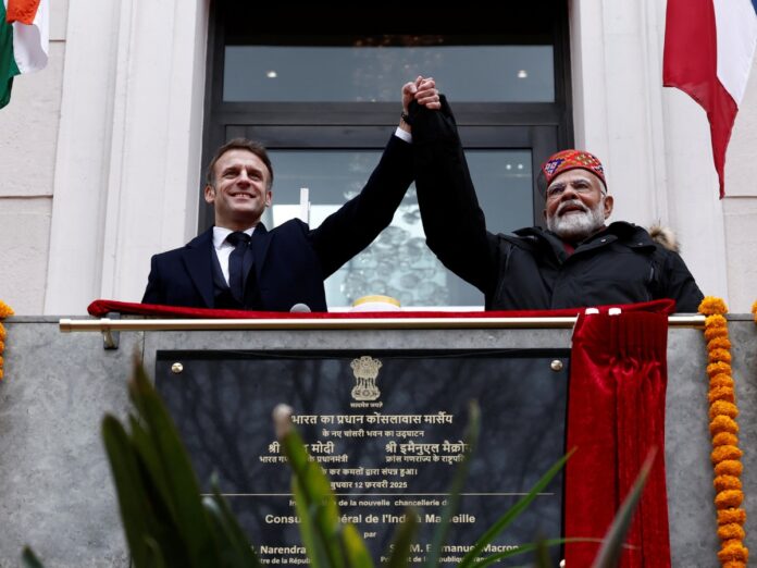 PM Modi Visits Cemetery in France’s Marseille, Inaugurates Indian Consulate, Heads to US Next