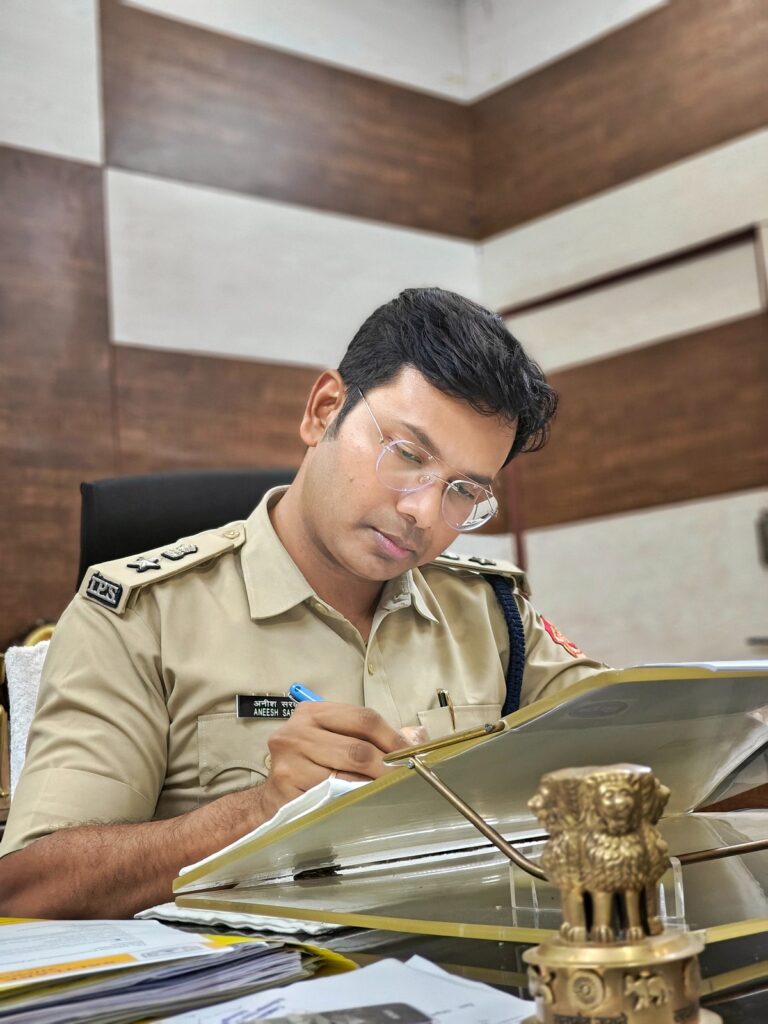 Aneesh Sarkar IPS: A Journey Marked by Duty, Courage, and Insight.