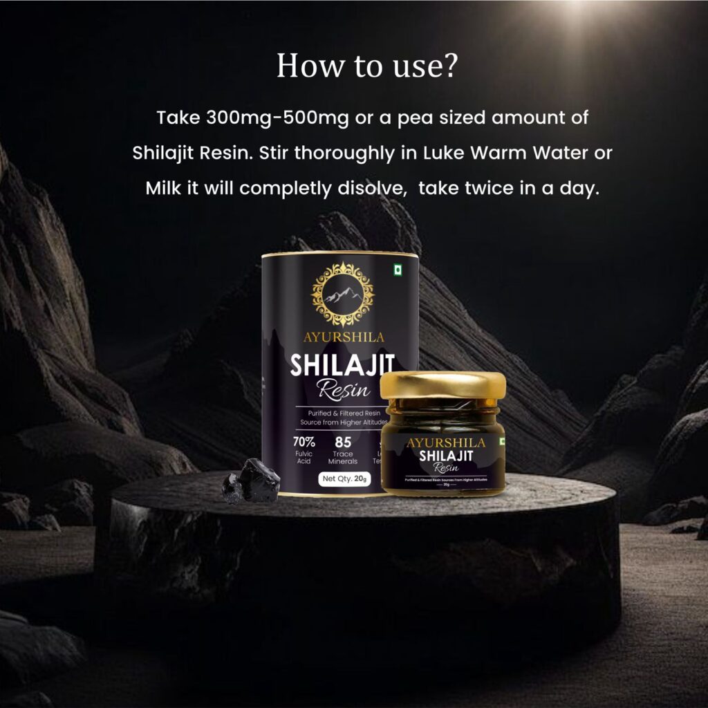 Unlock Peak Vitality Naturally with Ayurshila Shilajit Resin – The Purest Himalayan Energy Source