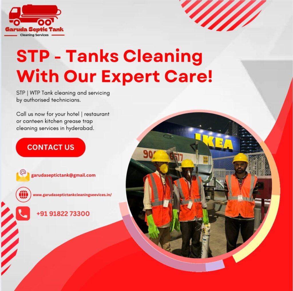 Garuda Septic Tank Service: Trusted Septic Solutions in Hyderabad.
