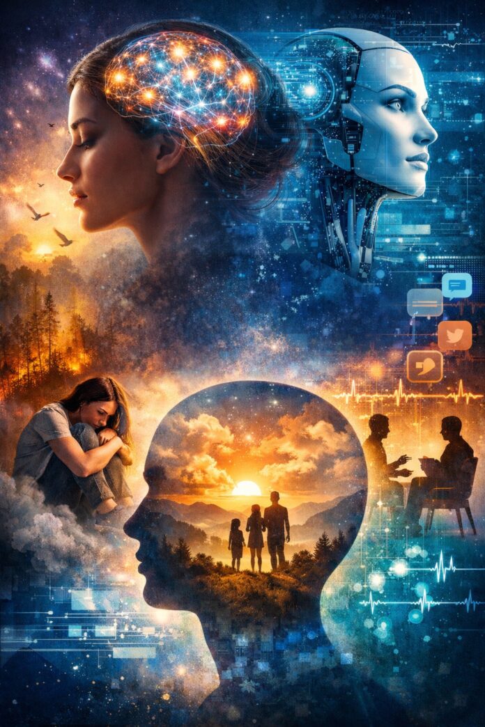 Future of psychology 2026, mental health trends 2026, artificial intelligence in mental health,