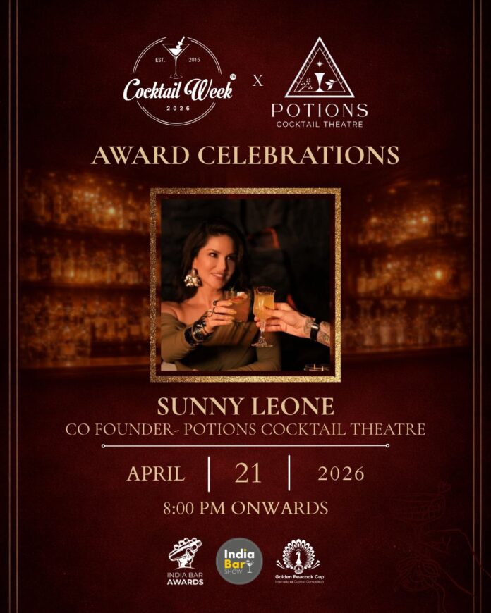 Sunny Leone Headlines Delhi Cocktail Week 2026 Grand Finale | Potions Cocktail Theatre