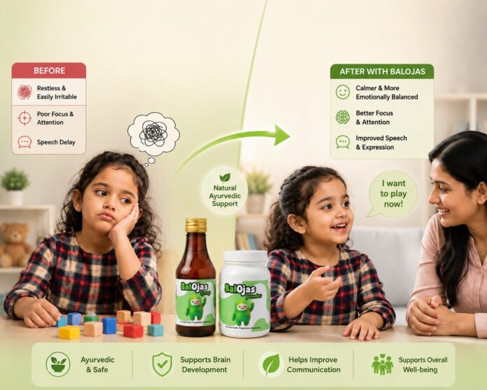 Balojas: Ayurvedic Support for Calm Focus, Brain Nourishment & Daily Child Wellness